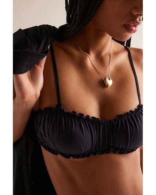 Only Hearts Black Simply Organic Joey Bralette