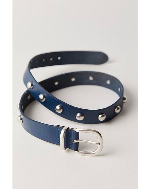 Free People Blue Rhodes Stud Belt