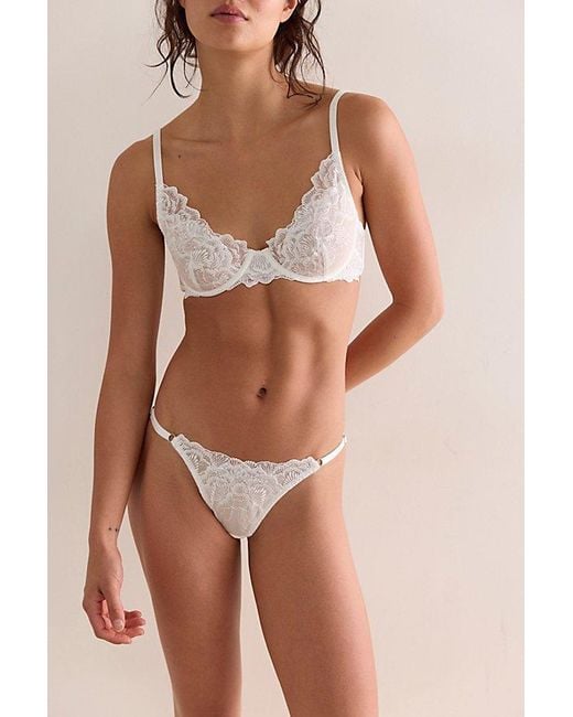 KAT THE LABEL Brown Charli Underwire Bra