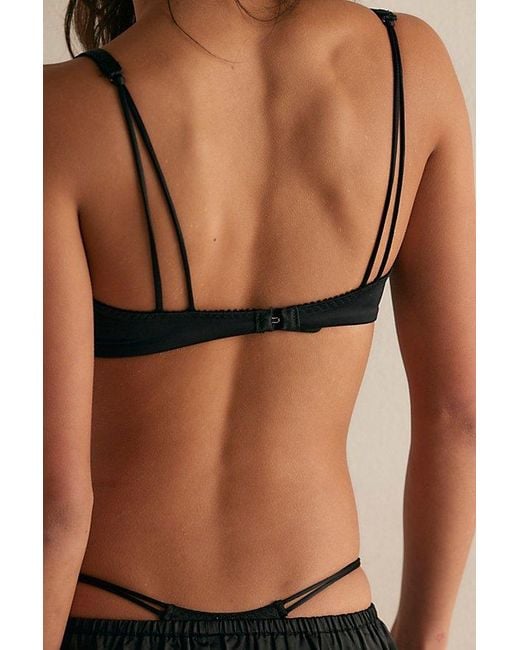 Intimately By Free People Black Understated Rockerwire Underwire Bra By