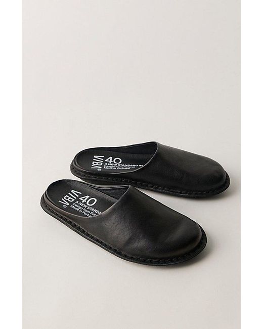 VIBAe Black Roma Mules