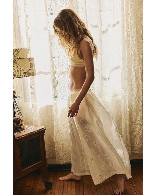 Intimately By Free People Brown Moon Glow House Pants By