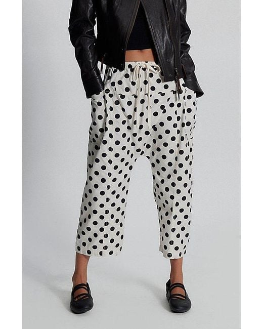 Free People Multicolor Need You Now Printed Cotton-Poplin Harem Pants