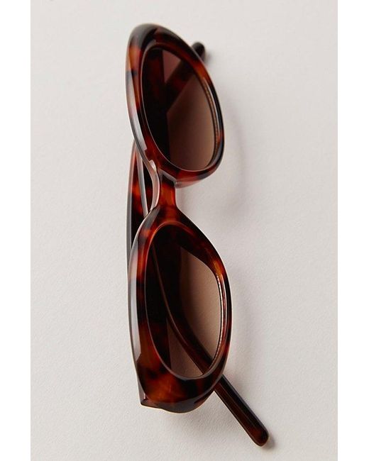 Free People Multicolor Stella Round Sunglasses