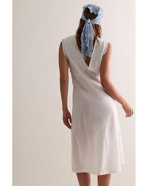 Intimately By Free People White Me And You Midi Slip Dress By