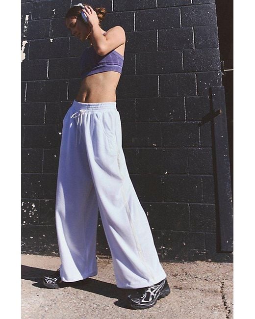 Fp Movement Blue Sweat Equity Convertible Pants