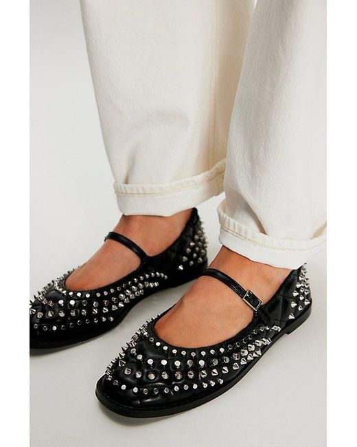 FP Vegan Collection Green Mirrorball Studded Mary Janes By