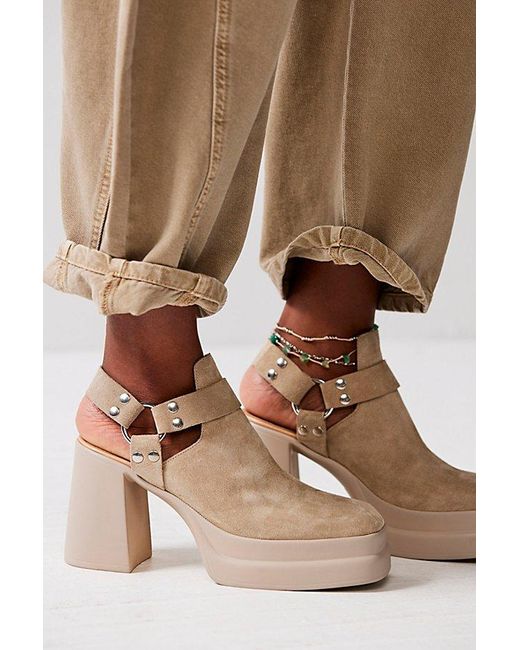 Free People Natural Hybrid Harness Boots