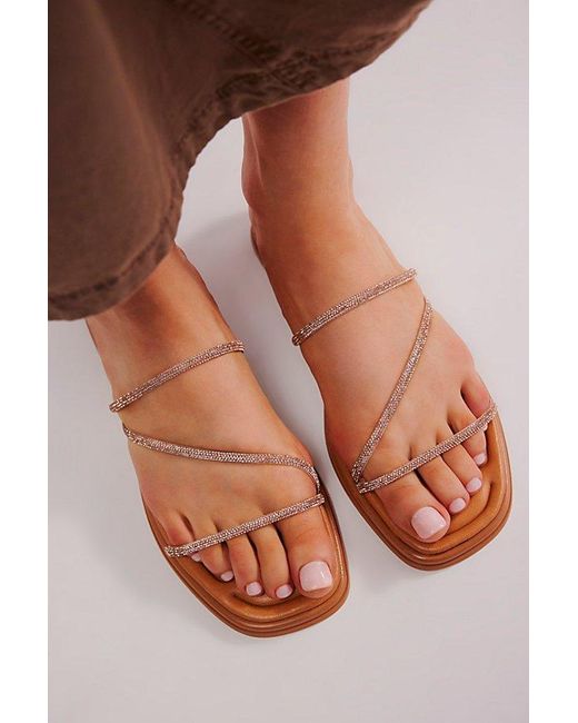 Shoe The Bear Brown Cely Strappy Sandal