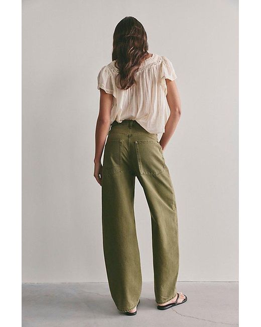 Free People Multicolor Truro Baggy Puddle Jeans