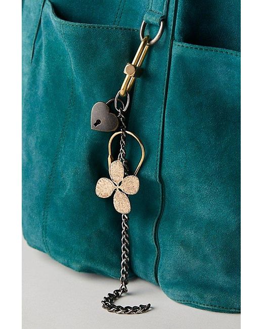 Free People Green Suede Caravan Tote