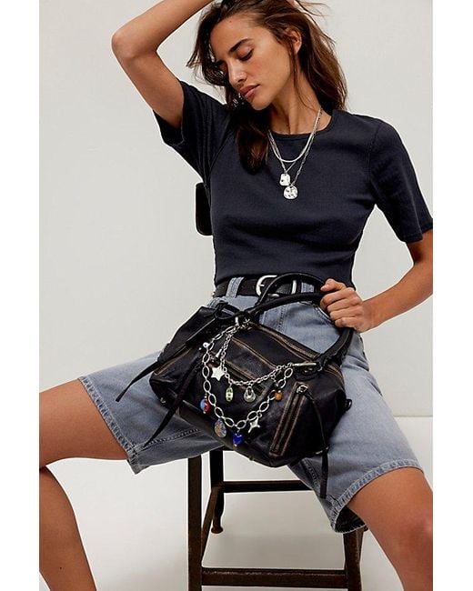Free People Baby Emerson Tote Bag in Blue | Lyst