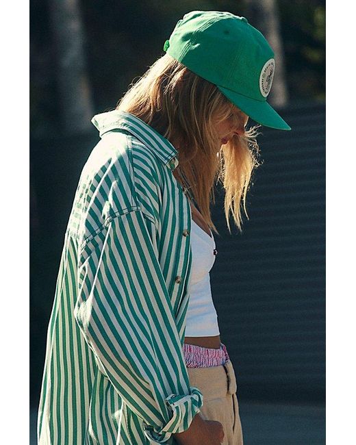 Free People Green Reach For The Sky Trucker Hat
