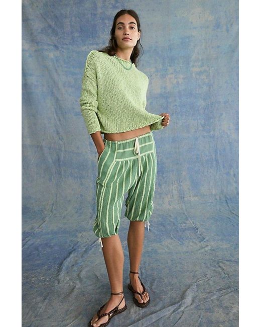 Free People Green Opal Rollneck Knit Jumper