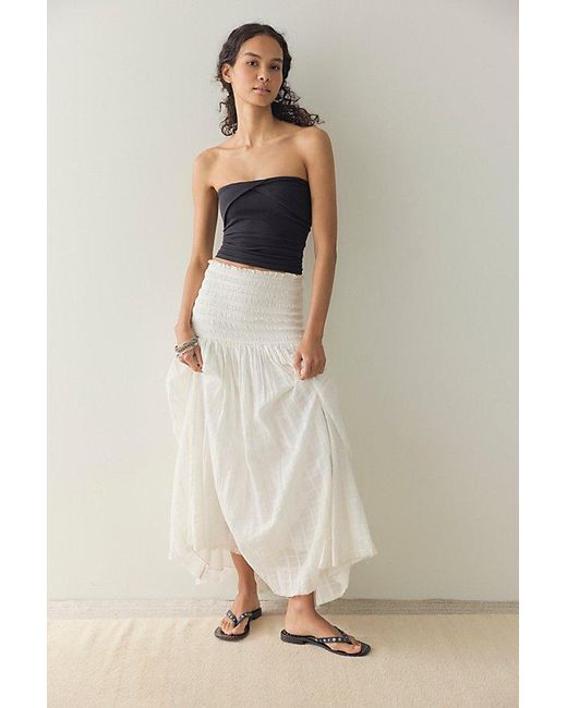Intimately By Free People Black Simply Soft Twist Tube Top By