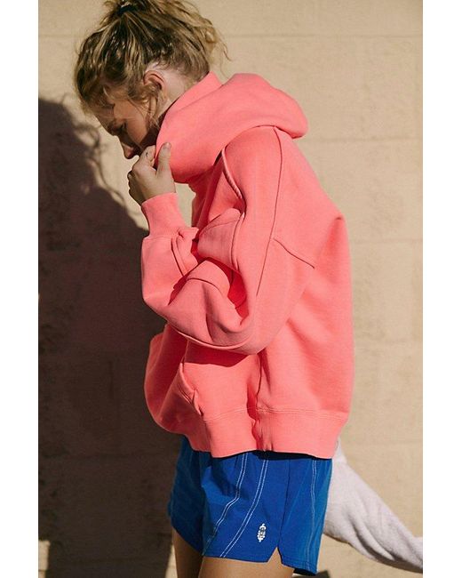 Fp Movement Pink A Cut Above Hoodie