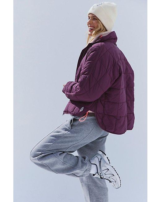 Fp Movement Purple Pippa Packable Puffer Jacket