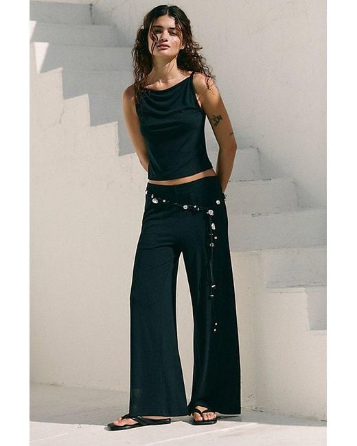 free-est Black Good Feels Pant Set By