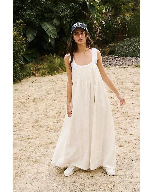 Free People White All For Sun Maxi