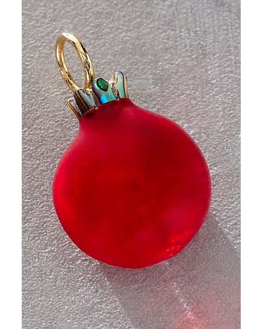 Free People Red Maura Pomegranate Charm