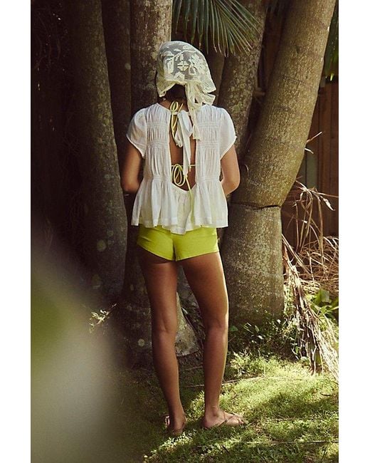 free-est Multicolor Aven Cotton Top By