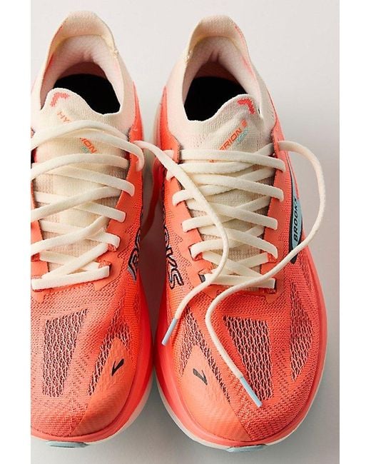 Brooks Orange Hyperion Max 3 Sneakers