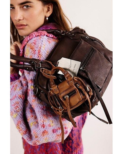 Free People Black Baby Emerson Tote Bag