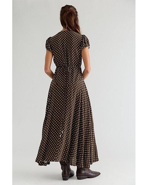Free People Brown Need Me Midi Dress