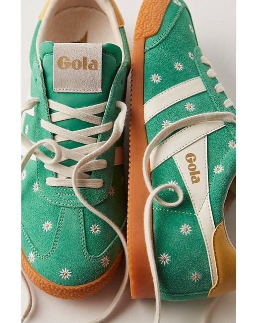 Gola Green Elan Flower Sneakers