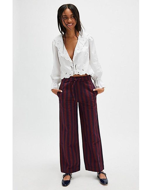 Damson Madder Rafe Jeans in Red | Lyst