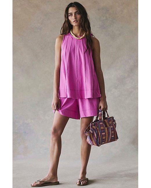 Free People Pink Strada Set