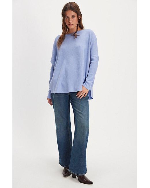 Free People Latte Blues Solid Thermal