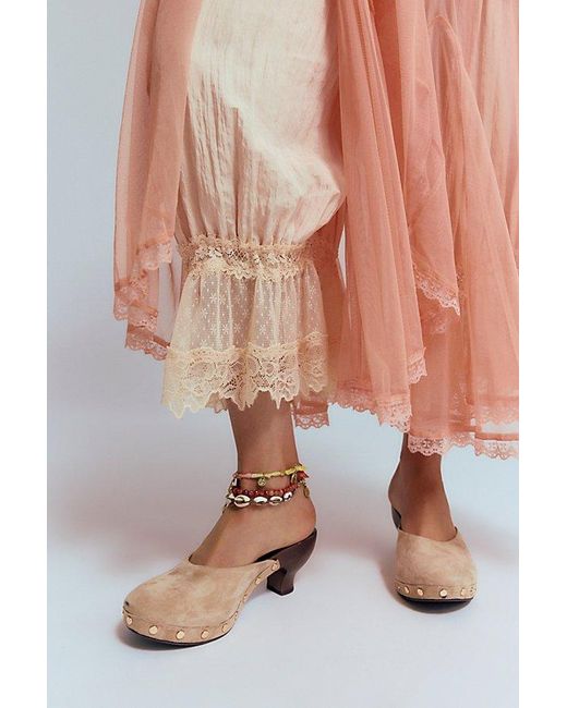 Jeffrey Campbell White Blakeney Mini Clogs