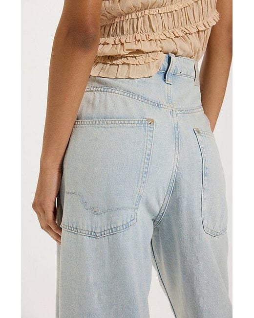Free People Multicolor Truro Baggy Puddle Jeans