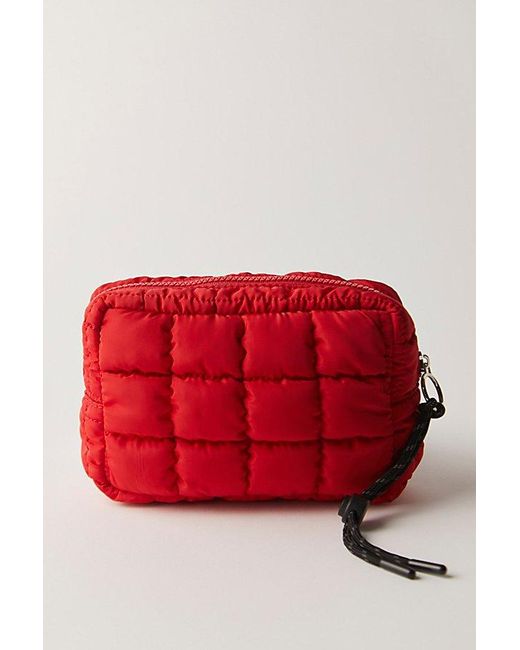 Fp Movement Red Quilted Mini Case