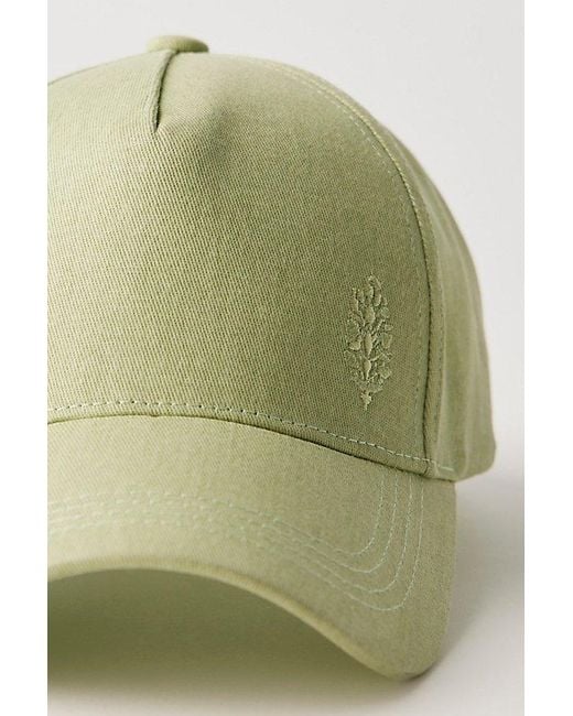 Fp Movement Green All Set Snapback Hat