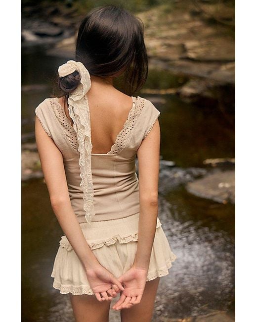 Intimately By Free People Brown Blush Hour Tee By