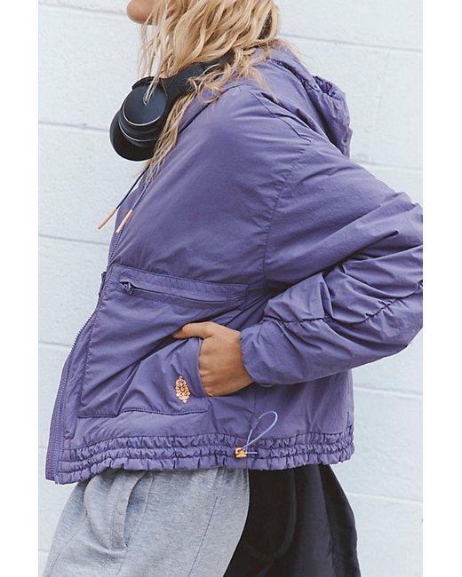 Fp Movement Purple Cloud Cover Systems Liner Jacket