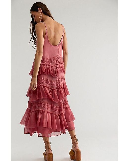 Nigel Preston Tiered Midi Dress