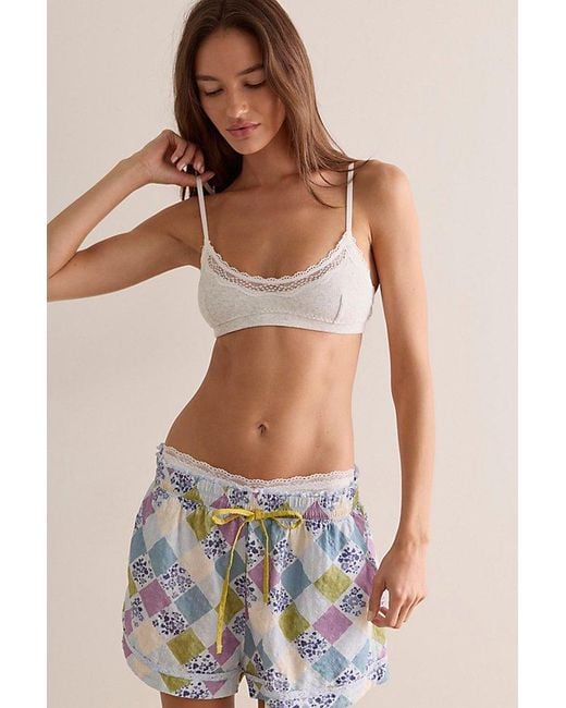 Intimately By Free People Brown Oh My Darling Scoop Neck Bralette By