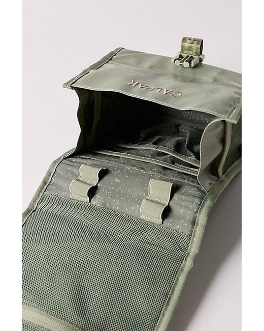 CALPAK Green Terra Hanging Toiletry Bag