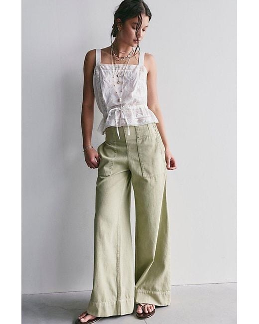Free People Multicolor We The Free Breezy Denim Pull-On Jeans