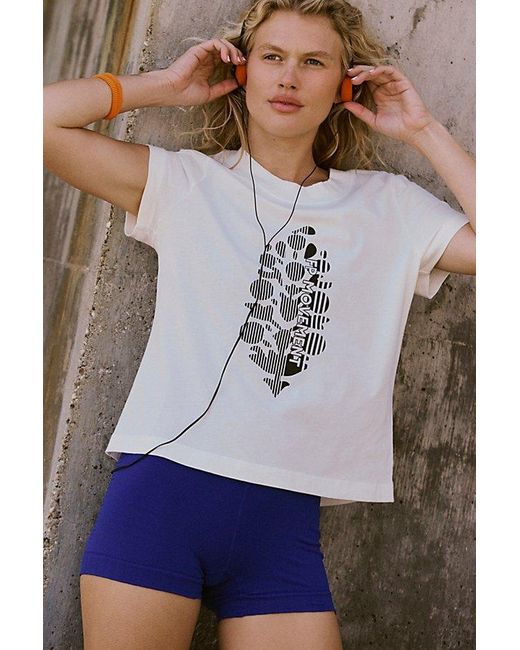 Fp Movement Multicolor Care Fp Game Time Logo Tee