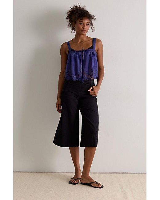 Intimately By Free People Blue Alma Cami By