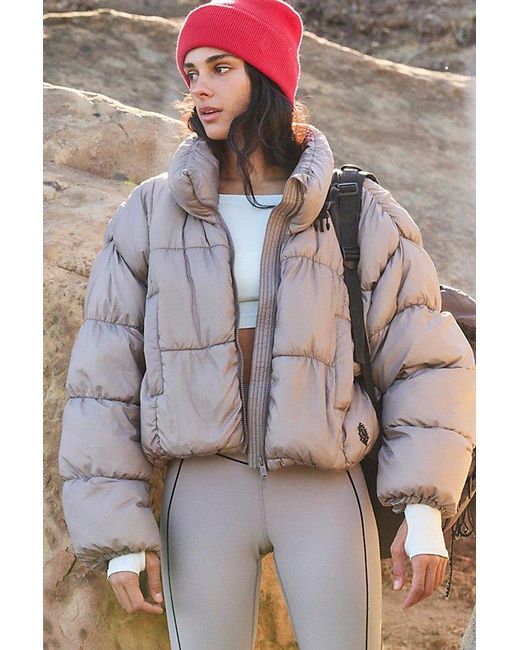 Fp Movement Multicolor In A Bubble Puffer Jacket