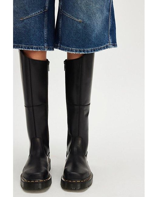 Dr. Martens Blue Amaayah Hi Boots
