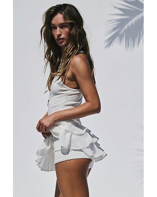 free-est Multicolor Beach Babe Romper By