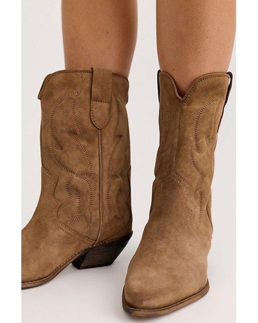 Bronx Blue Chelsey Western Boots Shoe By