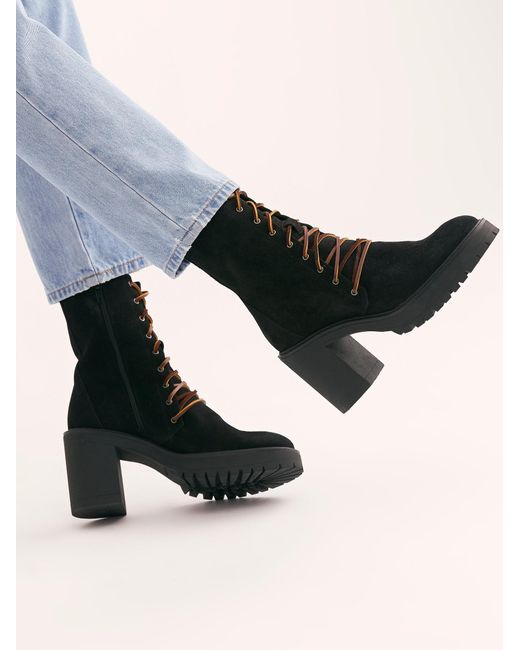 free people black bootie