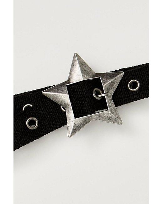 Free People Black Zoa Hip Belt